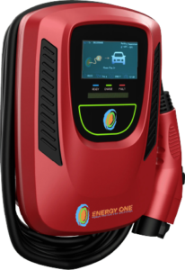 EnergyOne - L2 Charger - Networked - Red No Socket - OCCP16