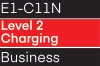 Brochure – Full Line 082023-Updated Specification A2 Sign indicating level 2 ev charging station for business use.
